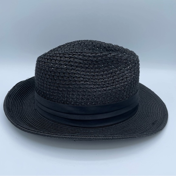 Bruno Capelo Luxury Fedora Hat Large Black - Picture 3 of 13